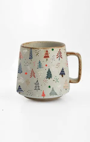 Artsy Em - Festive Fir Stoneware Mug