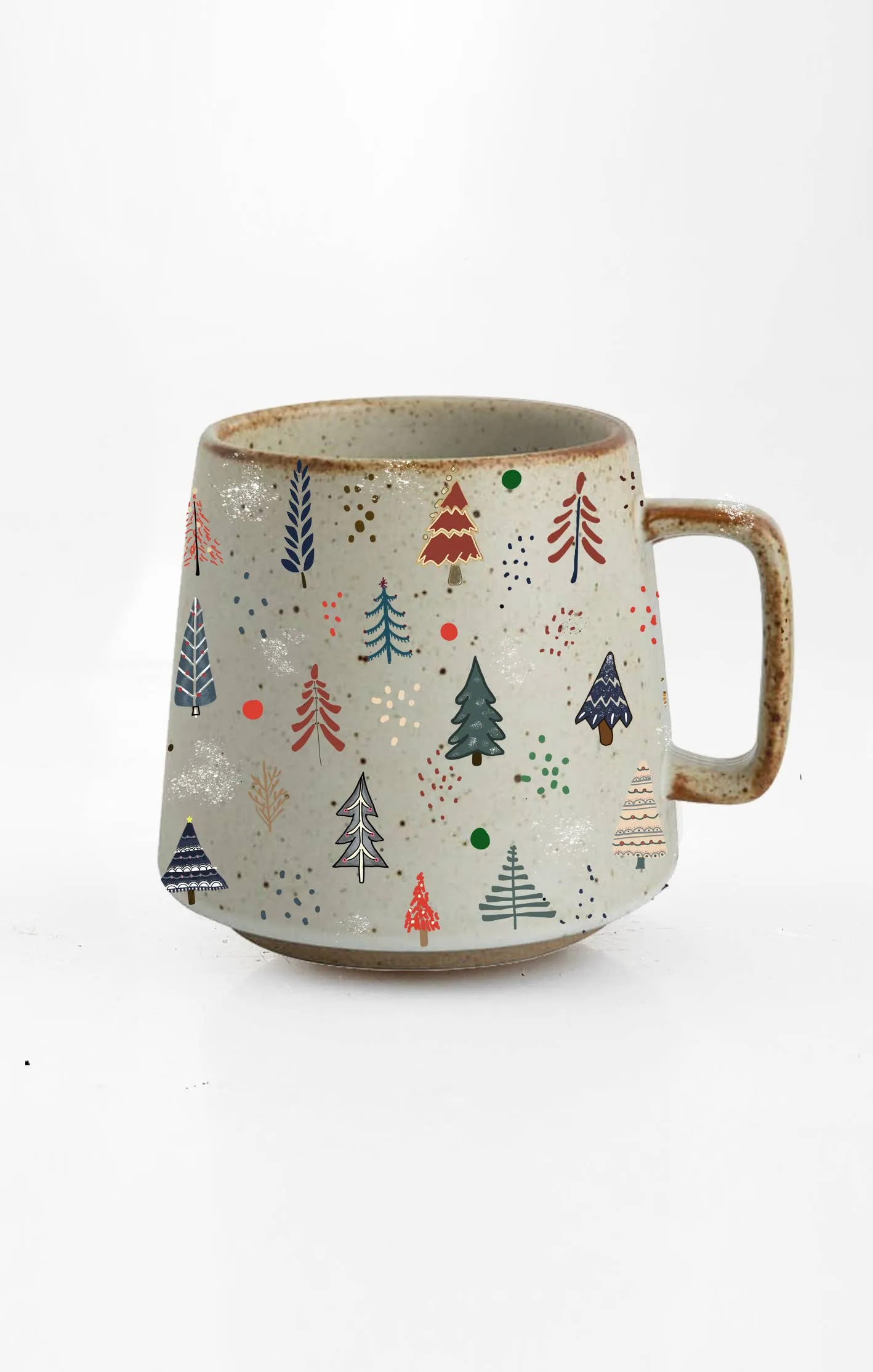 Artsy Em - Festive Fir Stoneware Mug