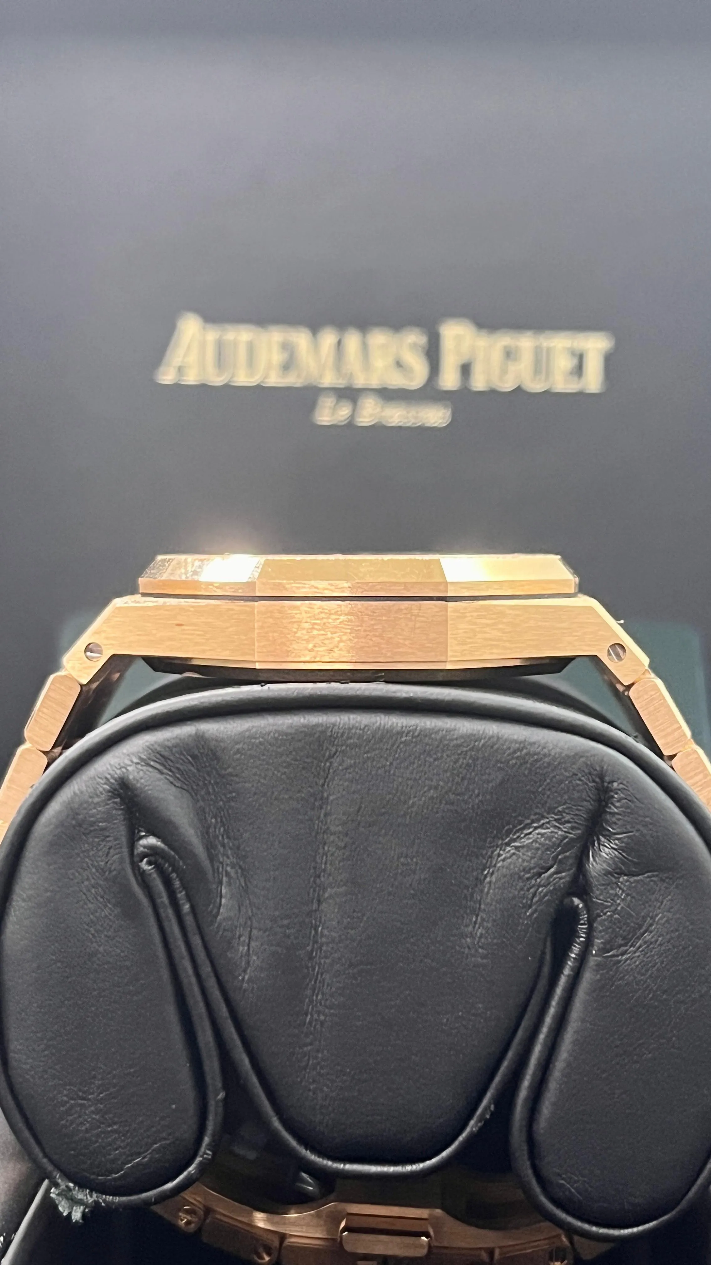 Audemars Piguet Royal Oak Frosted Gold 15454OR.GG.1259OR.03 Rose Gold Dial (2020)
