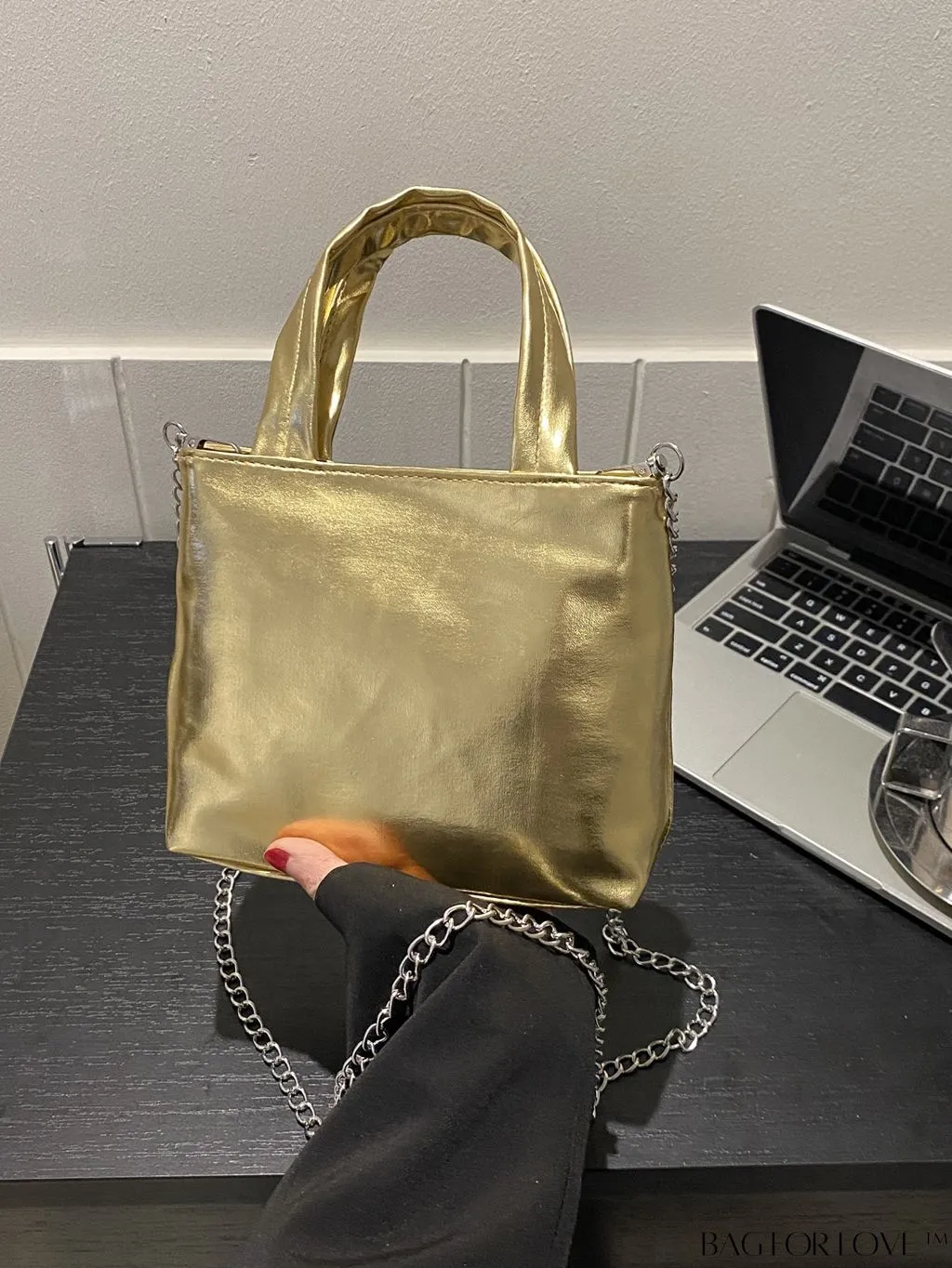 BagForLove - Compact Laser Holographic Trendy PU Handbag