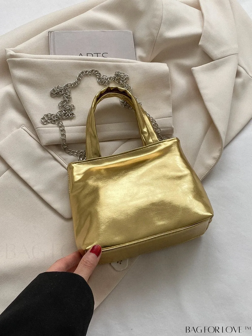 BagForLove - Compact Laser Holographic Trendy PU Handbag