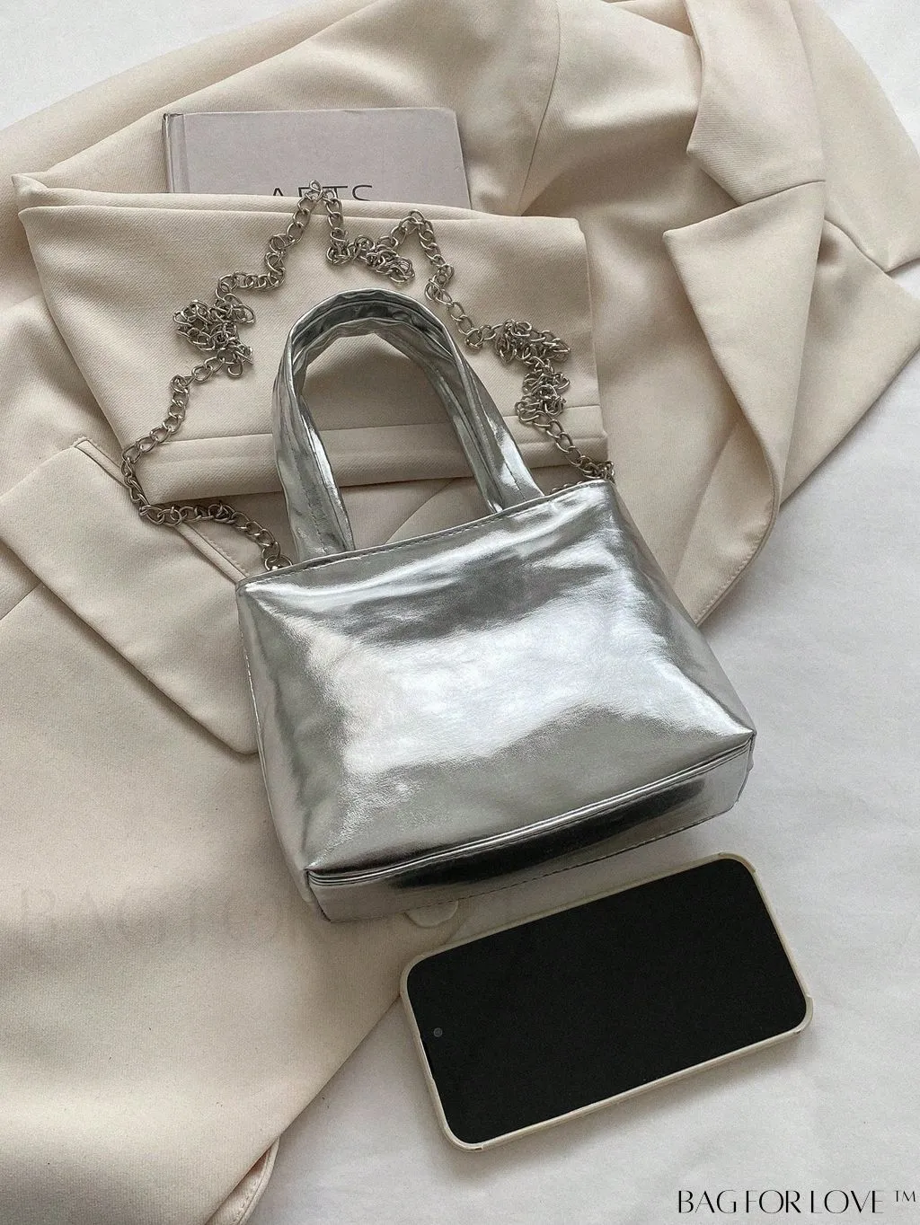 BagForLove - Compact Laser Holographic Trendy PU Handbag