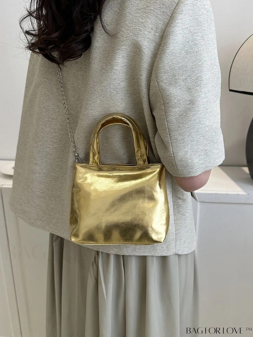 BagForLove - Compact Laser Holographic Trendy PU Handbag