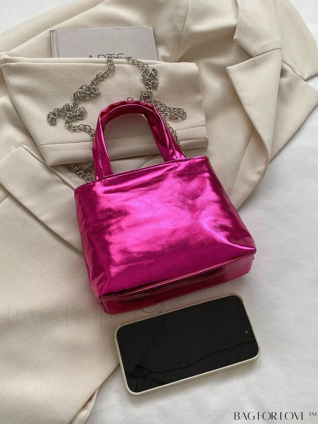 BagForLove - Compact Laser Holographic Trendy PU Handbag