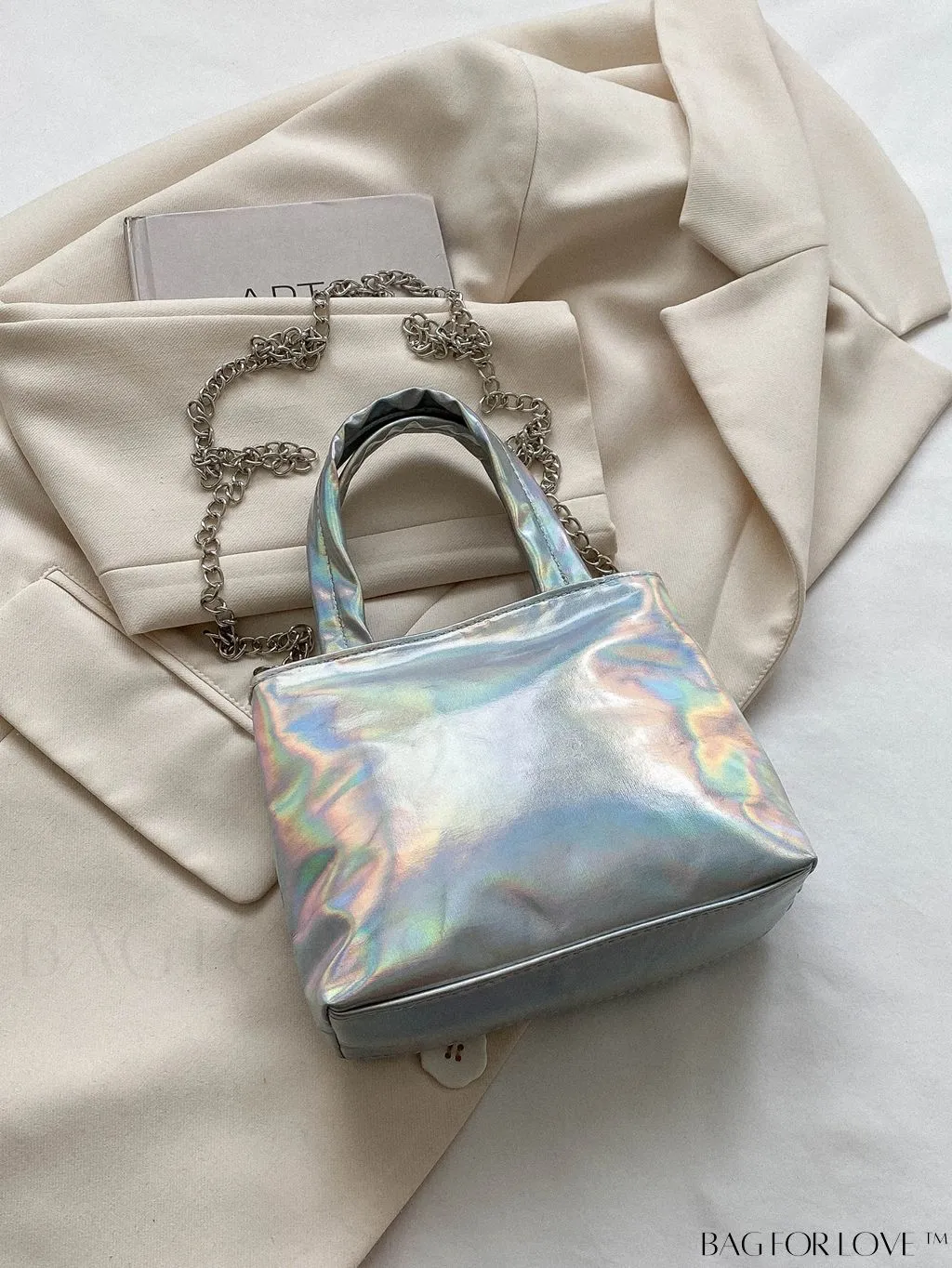 BagForLove - Compact Laser Holographic Trendy PU Handbag