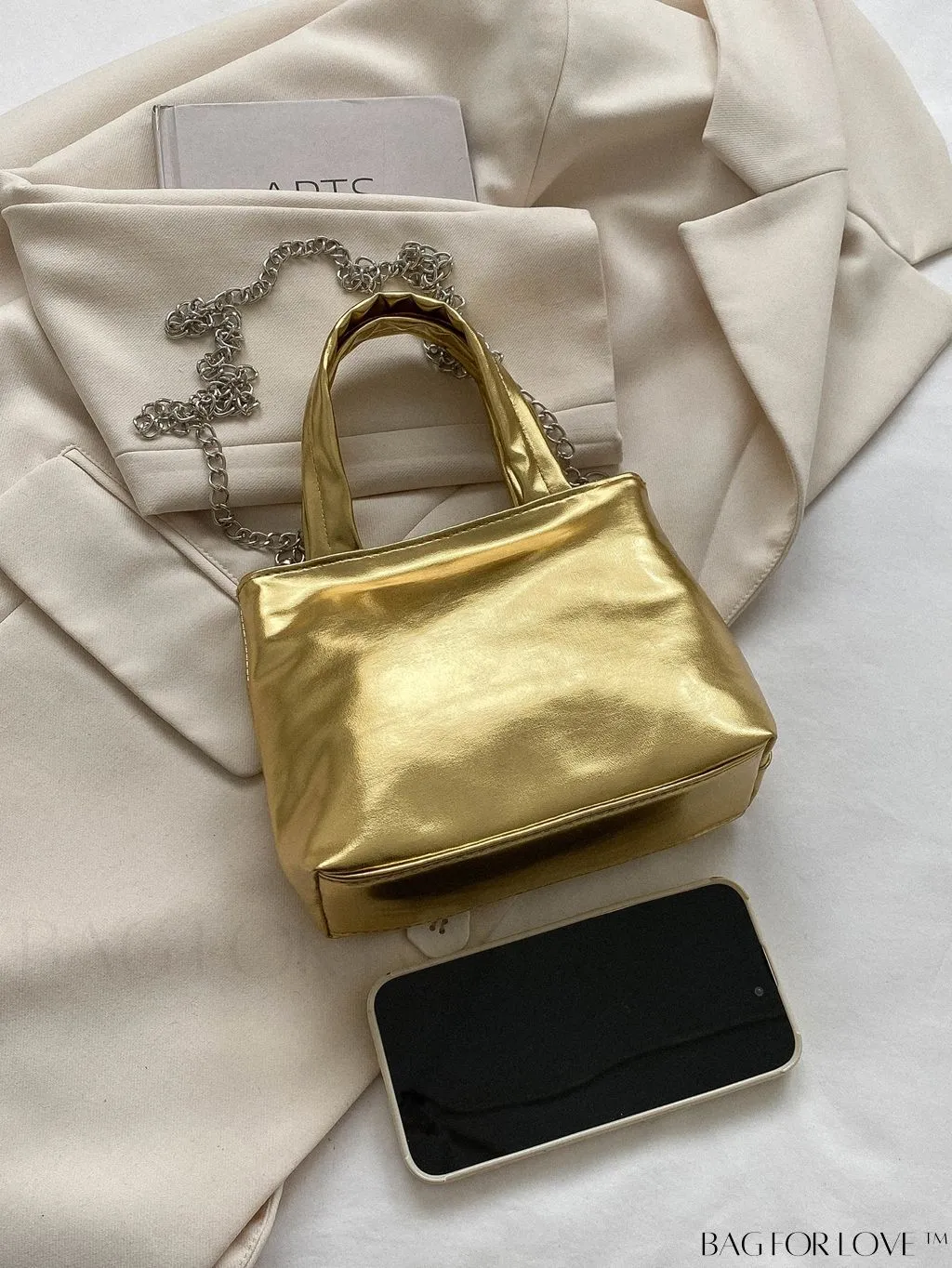 BagForLove - Compact Laser Holographic Trendy PU Handbag