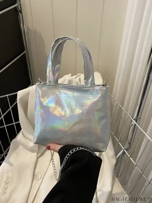 BagForLove - Compact Laser Holographic Trendy PU Handbag