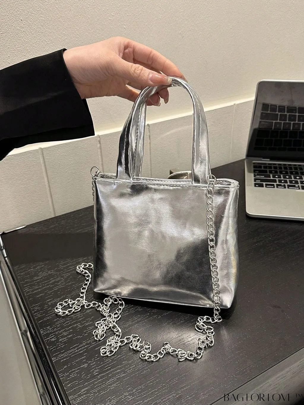 BagForLove - Compact Laser Holographic Trendy PU Handbag