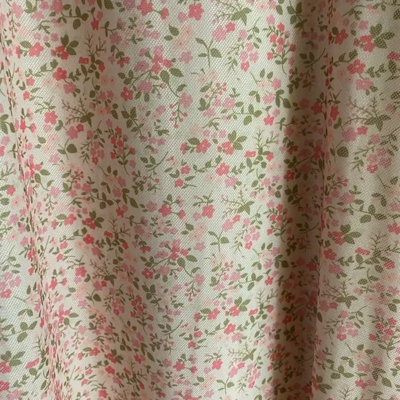 bailey rose  mesh Floral Pink Maxi Dress maxi size S
