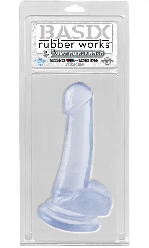 Basix 8in Suction Cup  Clear
