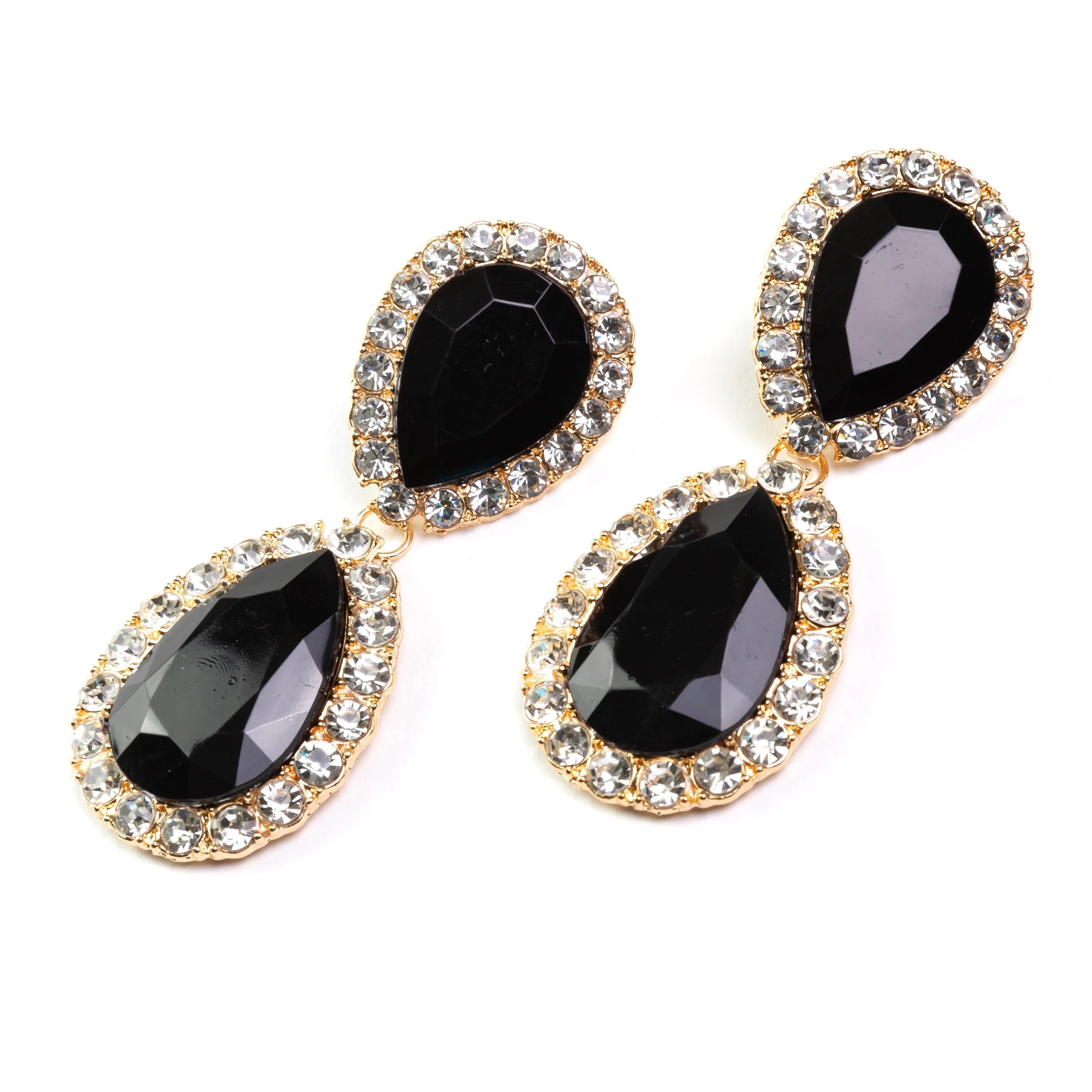Be Elegant Rhinestone Drop Earrings