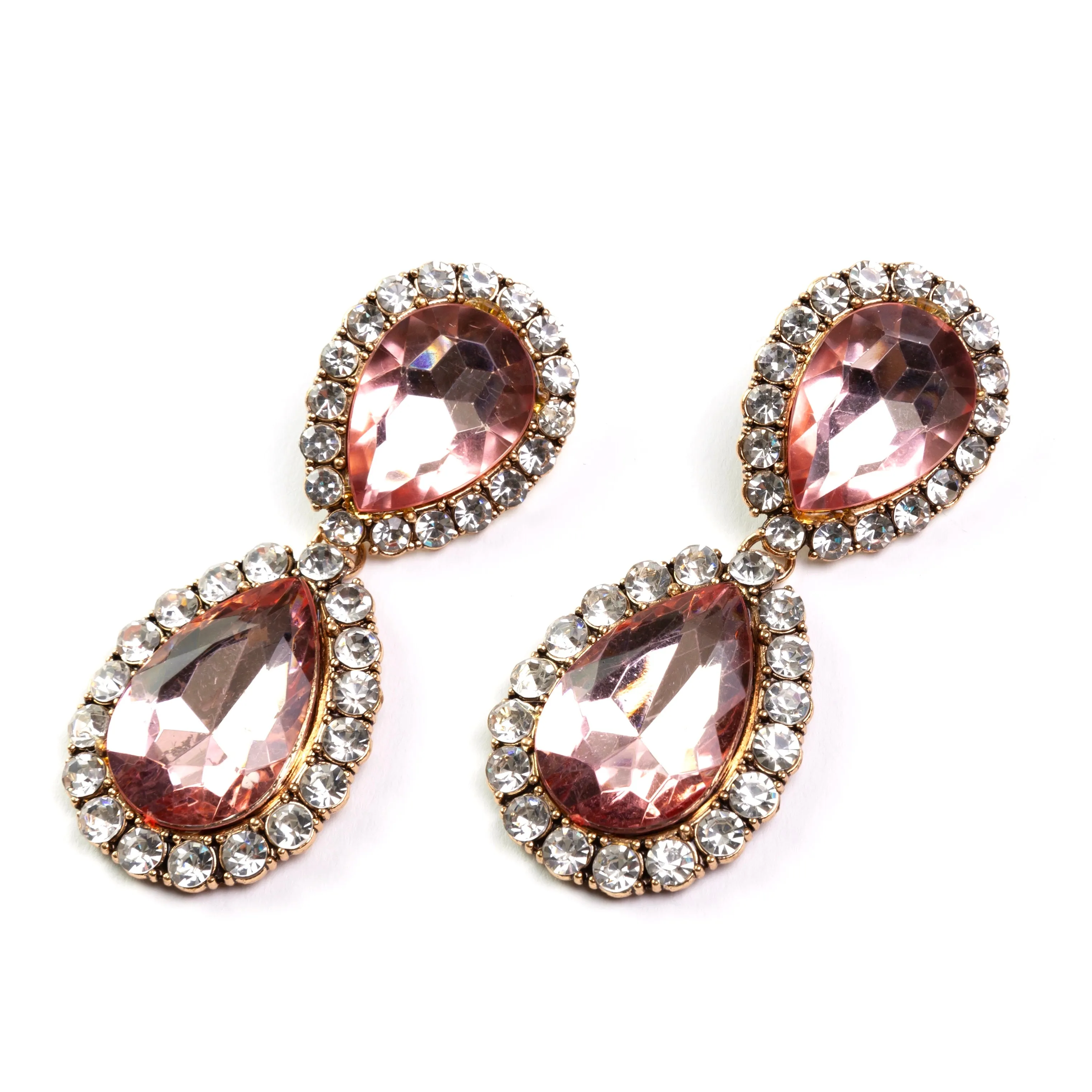 Be Elegant Rhinestone Drop Earrings