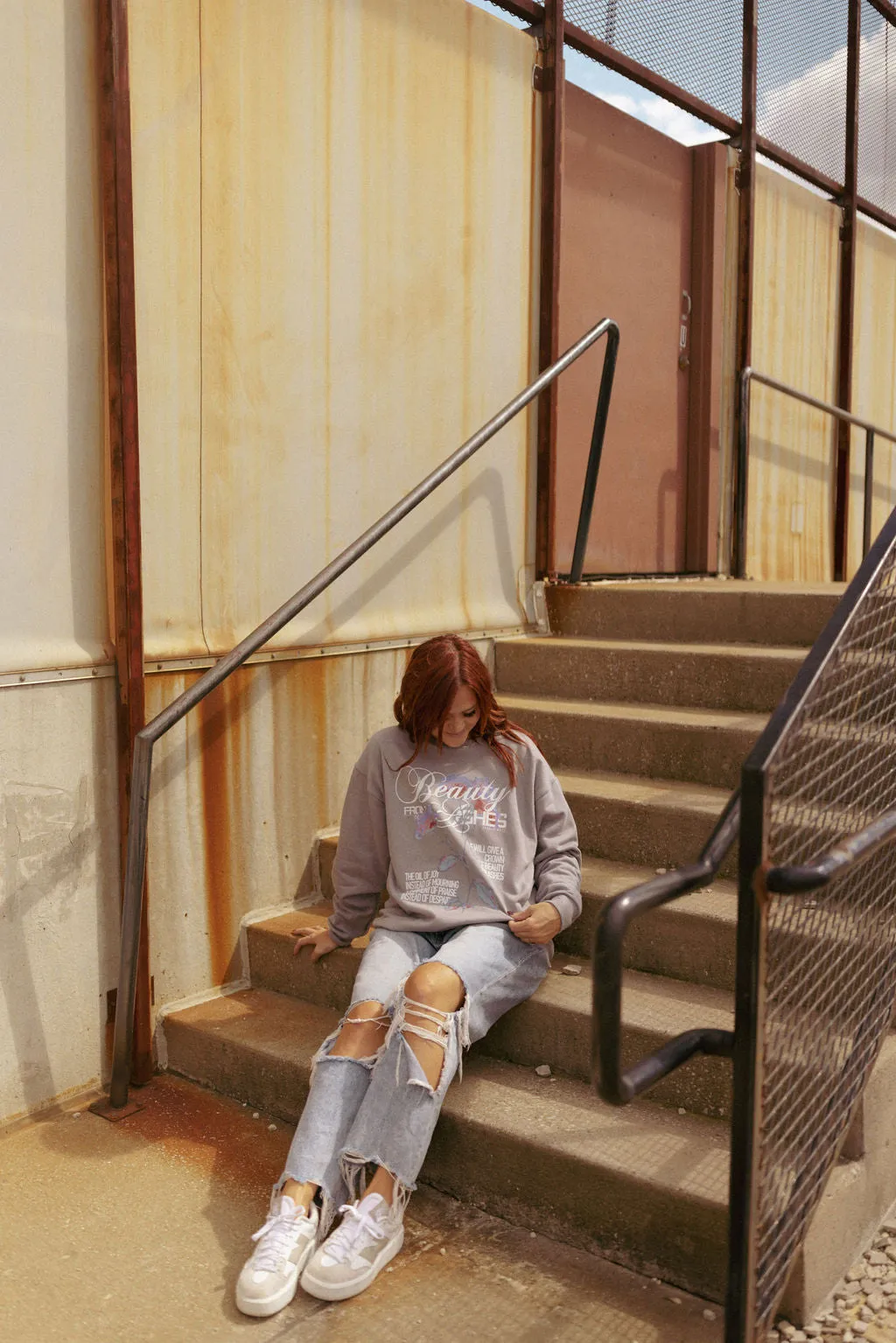 Beauty For Ashes Sweatshirt