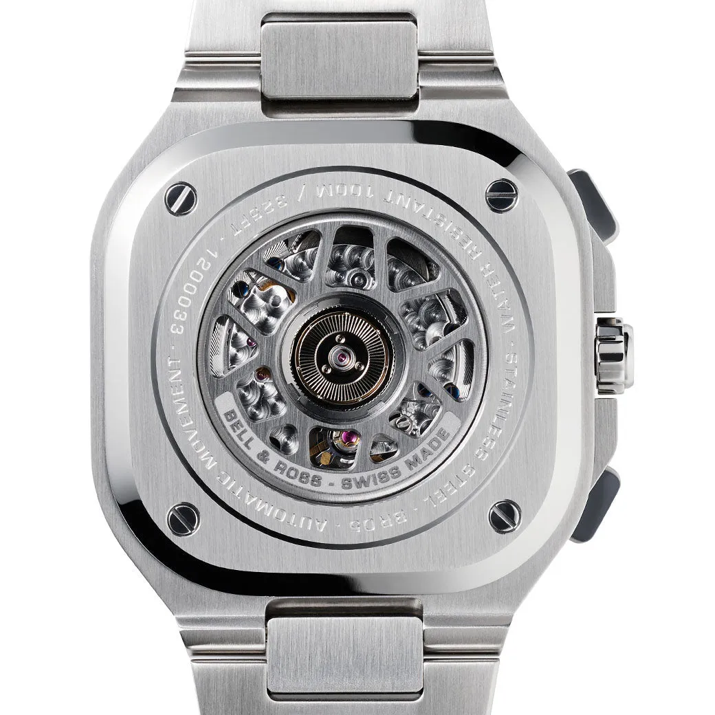 Bell & Ross BR05 Chrono Blue Steel BR05C-BU-ST/SST