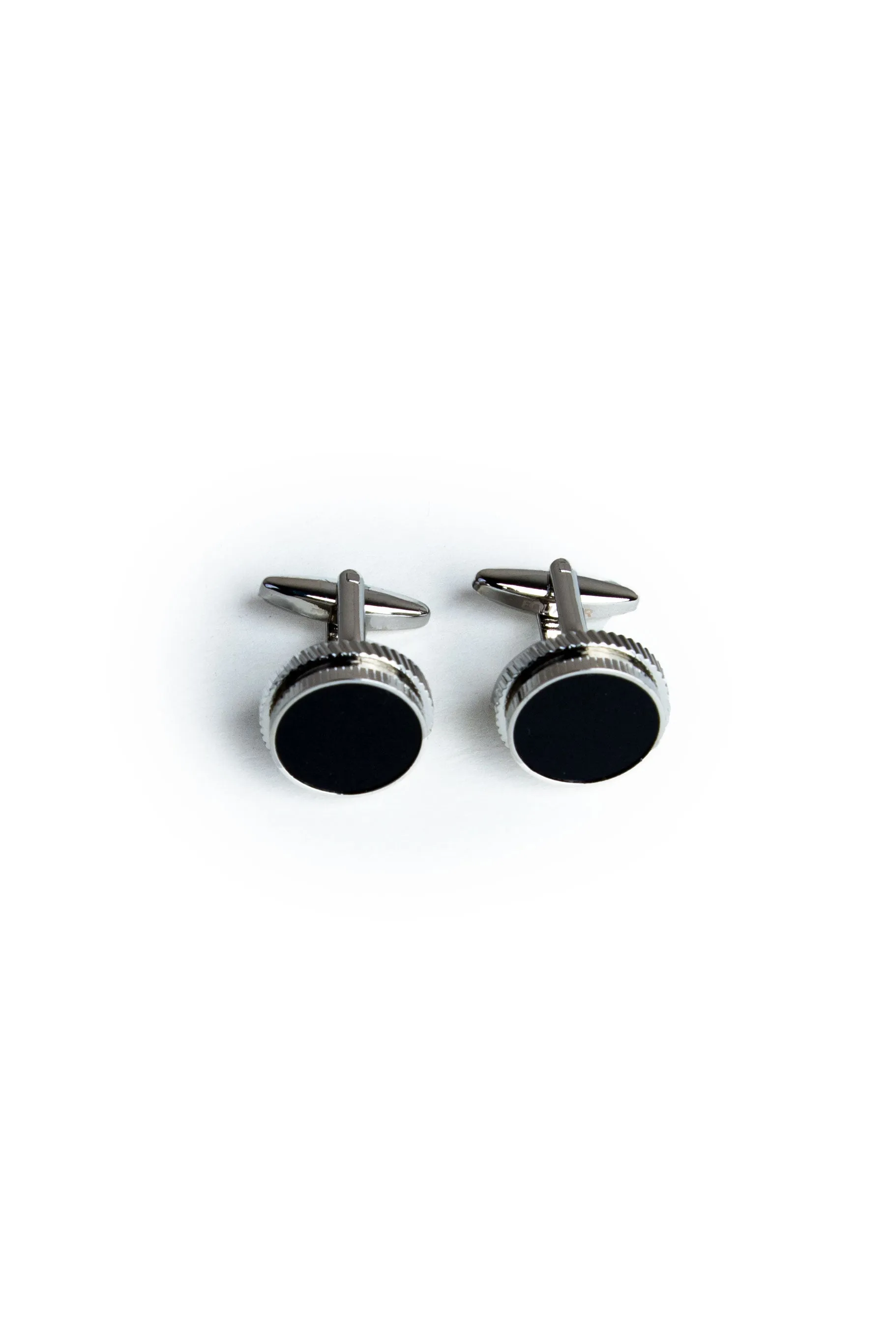 Black Bullet Back Cufflinks