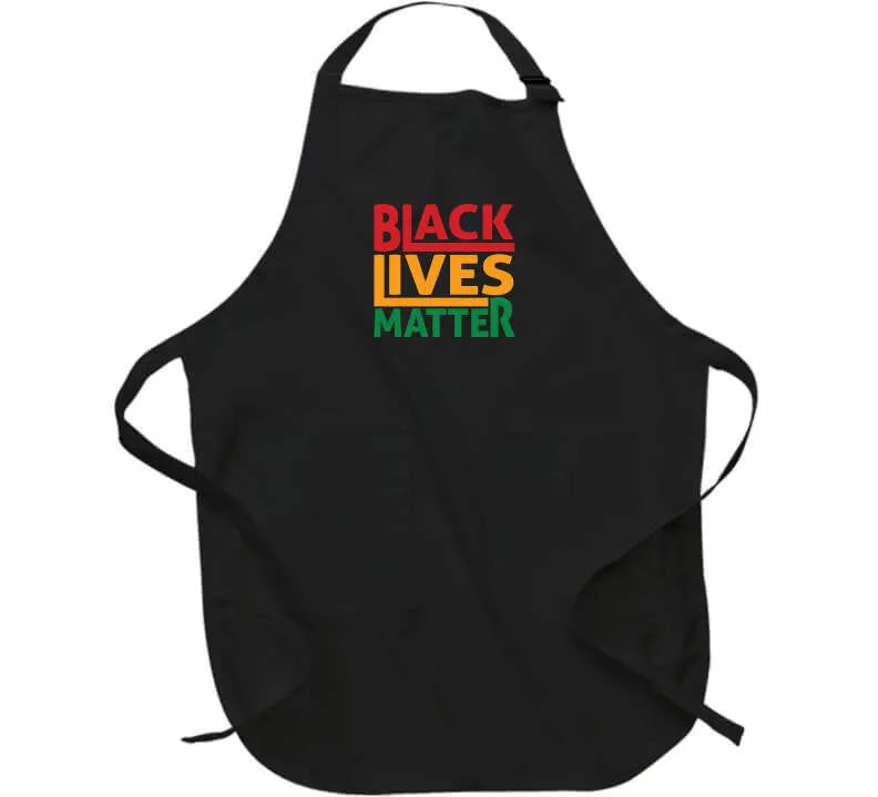 Black Lives Matter Artsy - Red Black Green T Shirt