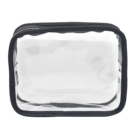 Black NGIL Clear Stadium Thick Adjustable Strap Crossbody Bag