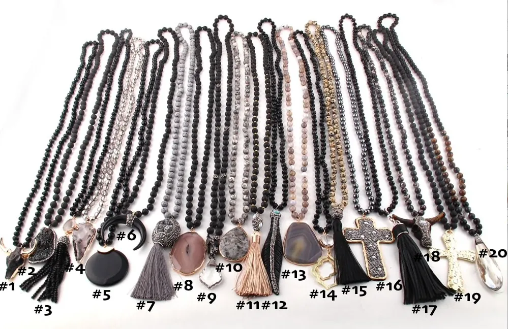 Black Statement Piece Necklaces