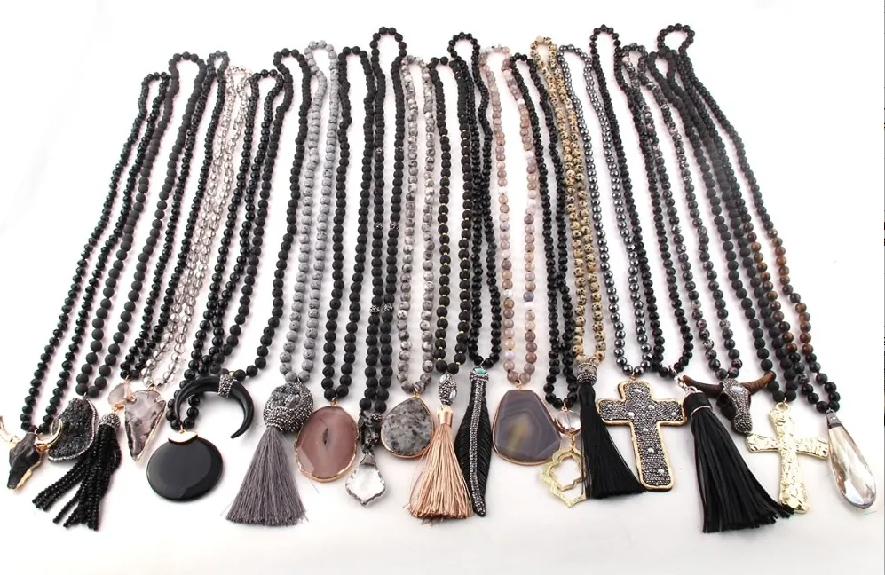 Black Statement Piece Necklaces