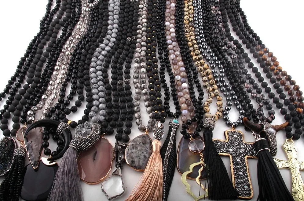 Black Statement Piece Necklaces
