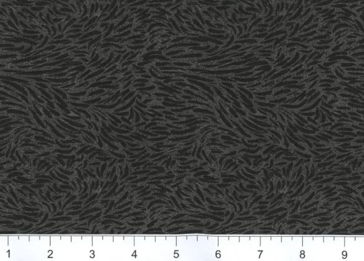 Black Strokes Fabric, Item No. 20361