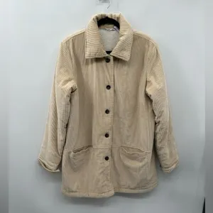 BLAIR VINTAGE 100% Cotton rustic farmcore sherpa lined womans chore coat L