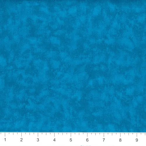 Blended Turquoise 24 100% Cotton Fabric BTY
