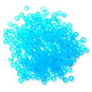 Blue Frosted Rocailles