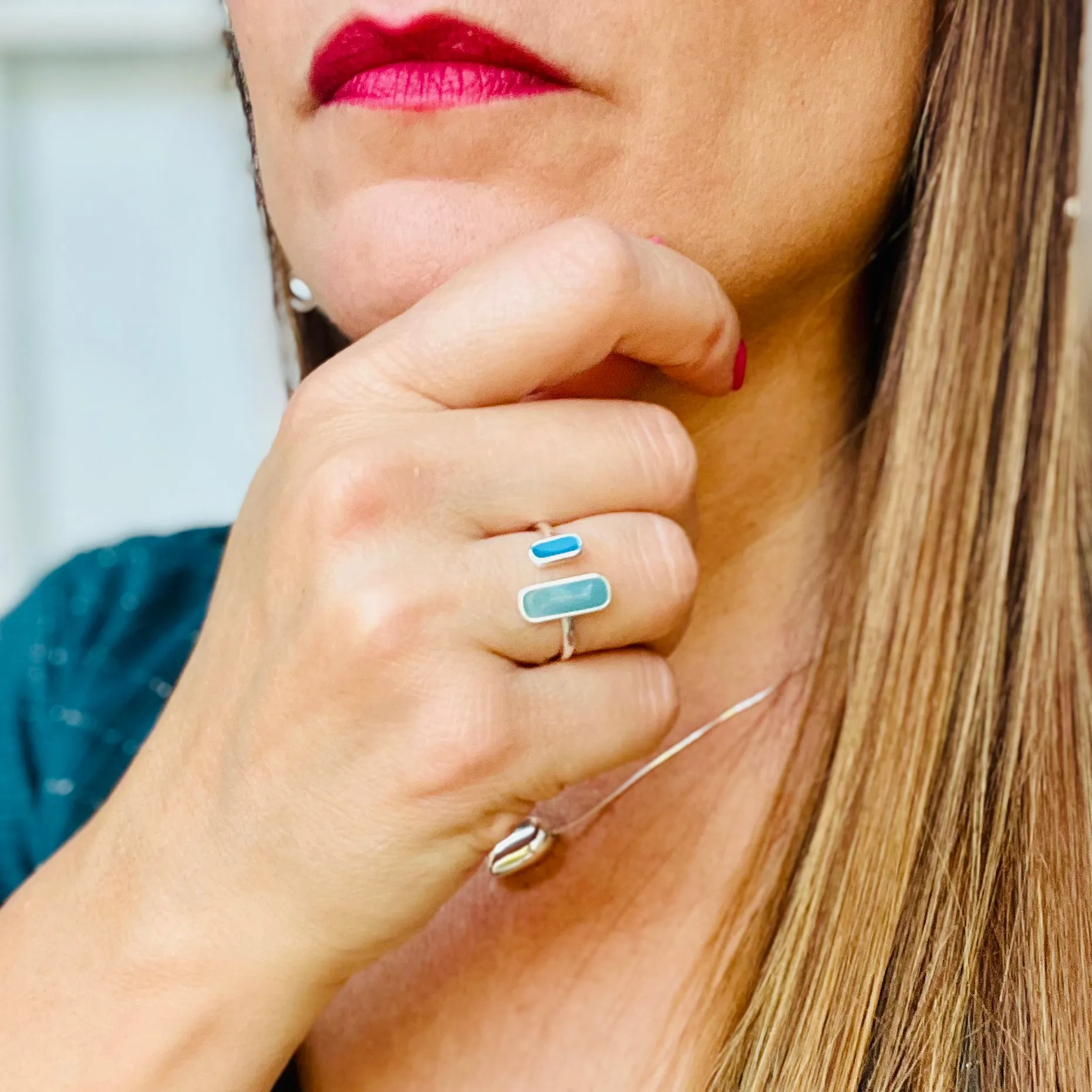 Blue Stone Ring