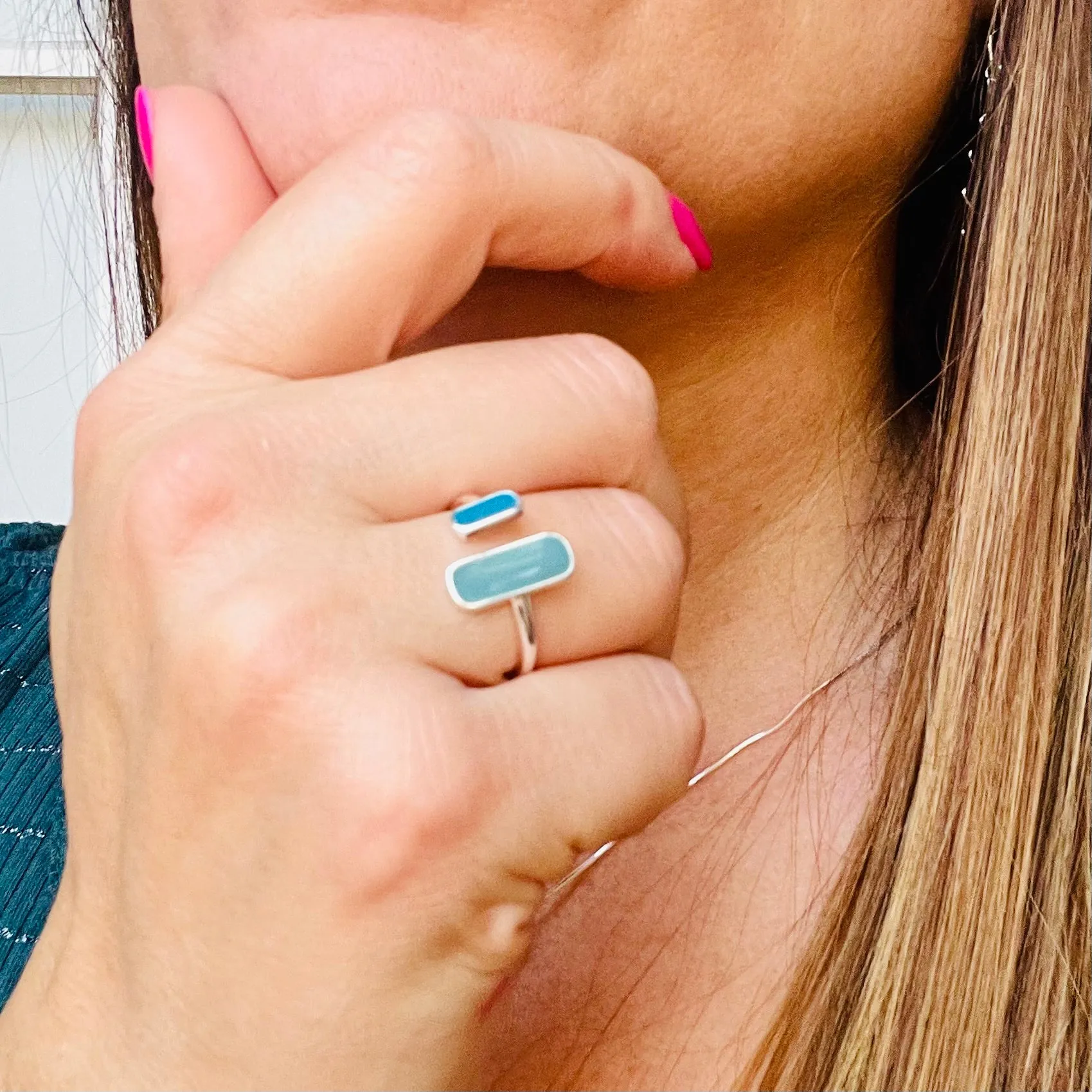 Blue Stone Ring