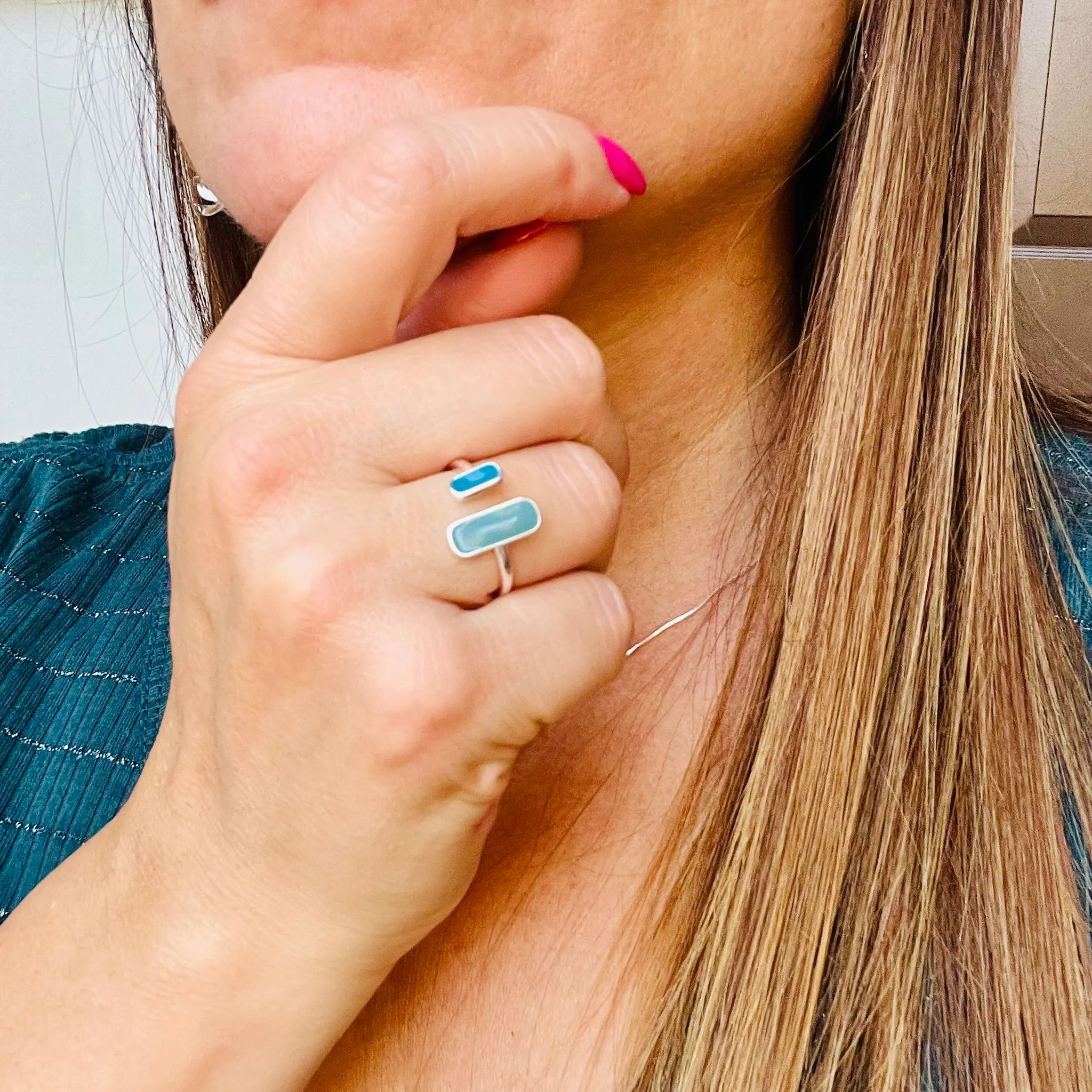 Blue Stone Ring