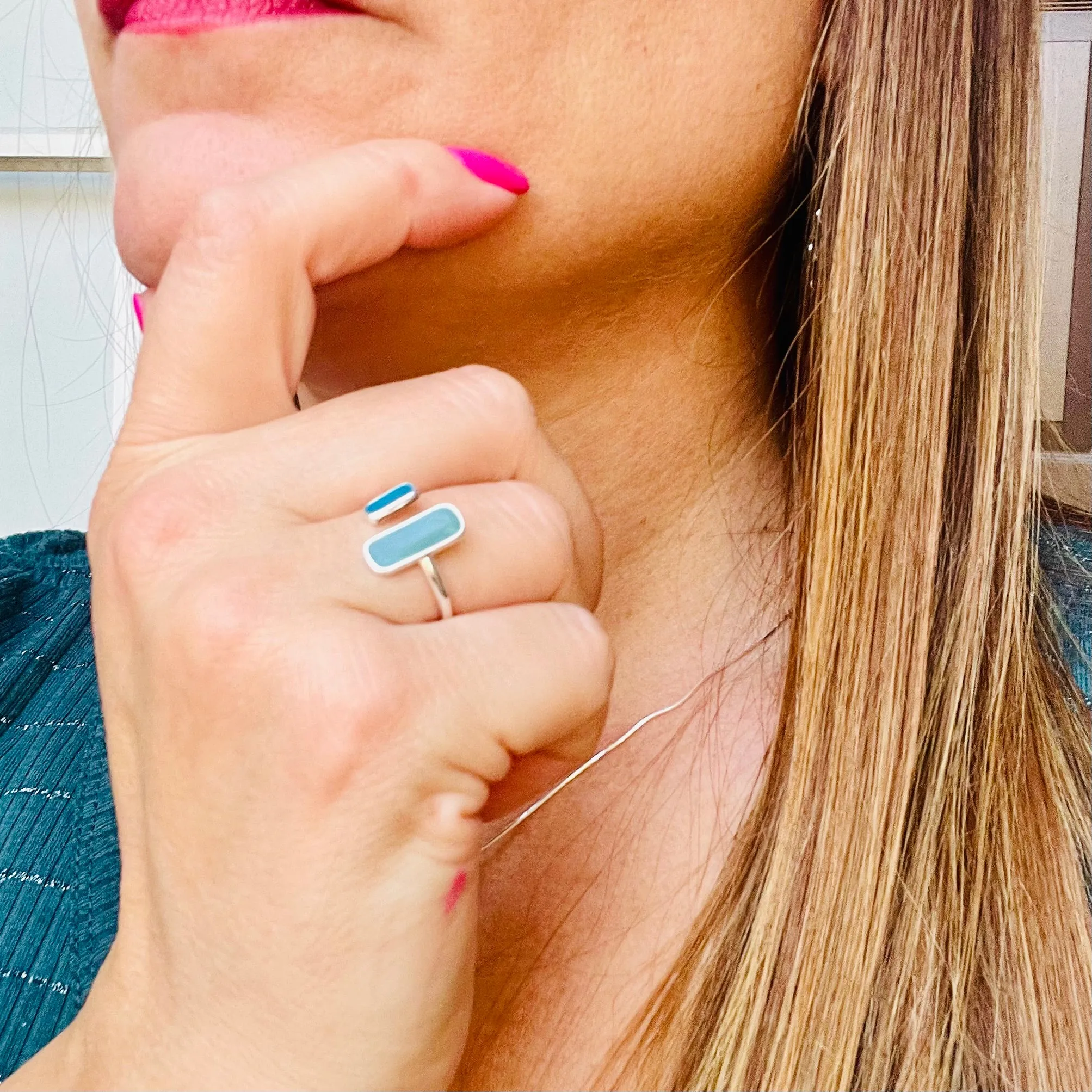 Blue Stone Ring