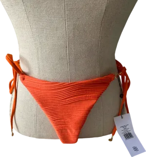Bluebella Orange Orla Tie-Side Bikini Brief UK S