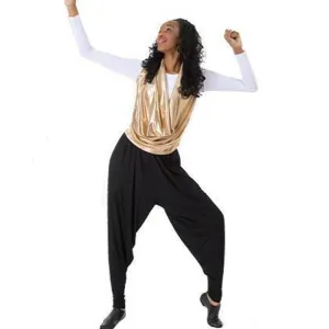 Body Wrappers Drapey Pant 616 - Adult Unisex X Large