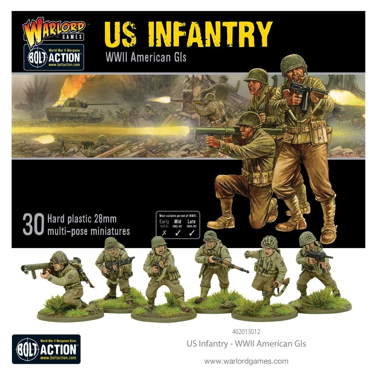 Bolt Action US Infantry - WW2 American GIs