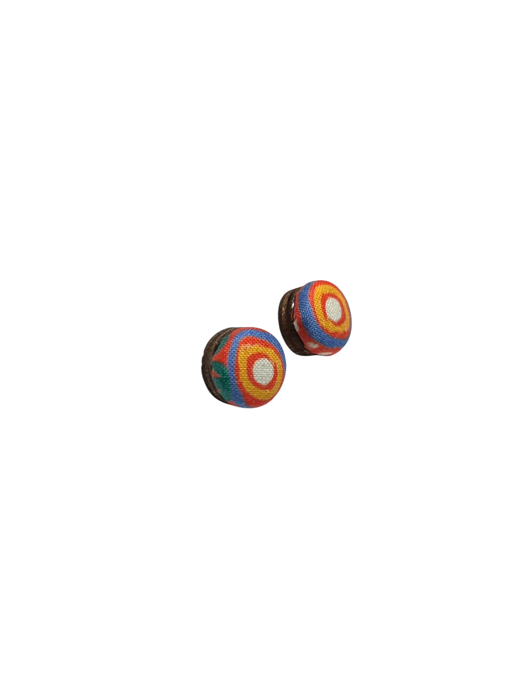 BOTÓN DE AZÚCAR - Small Studs - Artsy Orange
