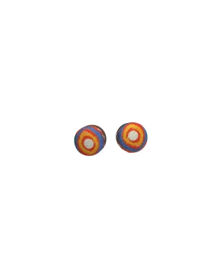 BOTÓN DE AZÚCAR - Small Studs - Artsy Orange