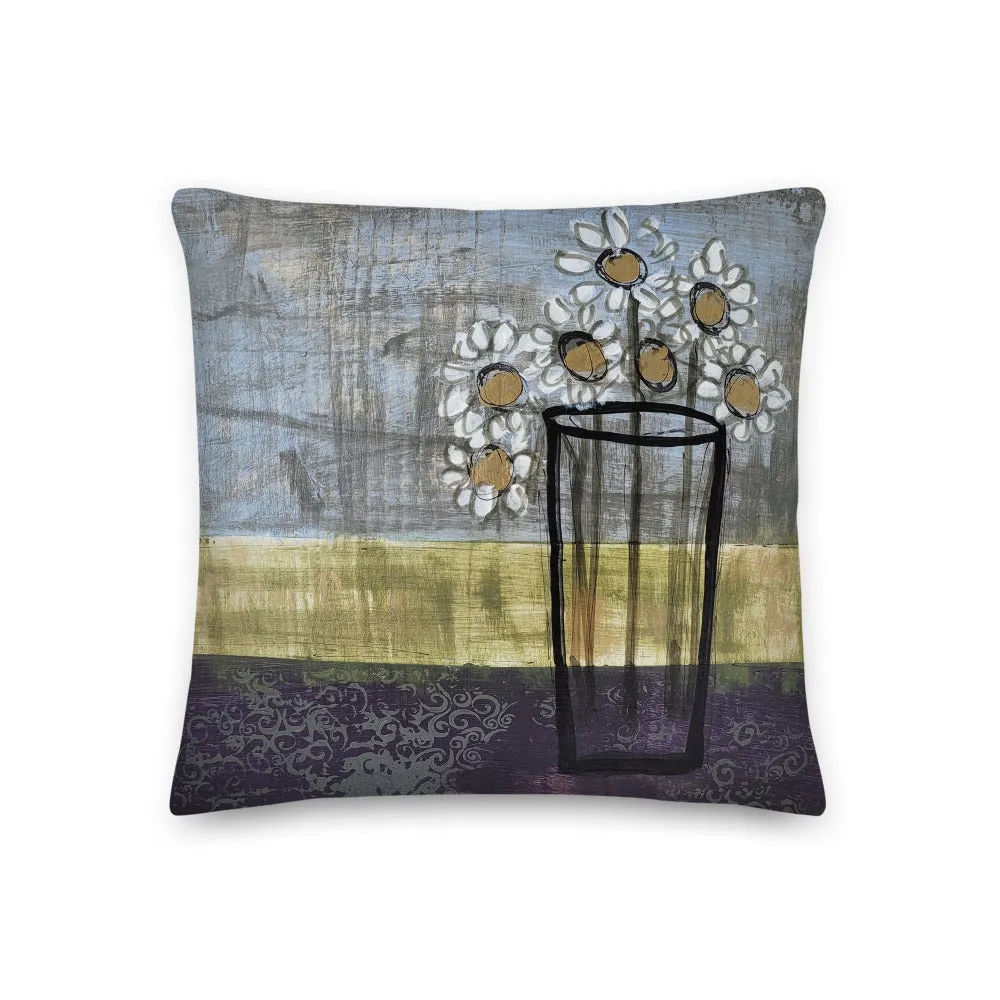 Bouquet of Whites III - Pillow