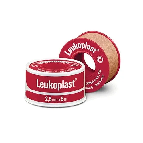 BOX 12 LEUKOPLAST Standard Rigid Tape 2.5CM X 5M