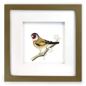 Brushed Gold Shadow Box Frame (6x6in)