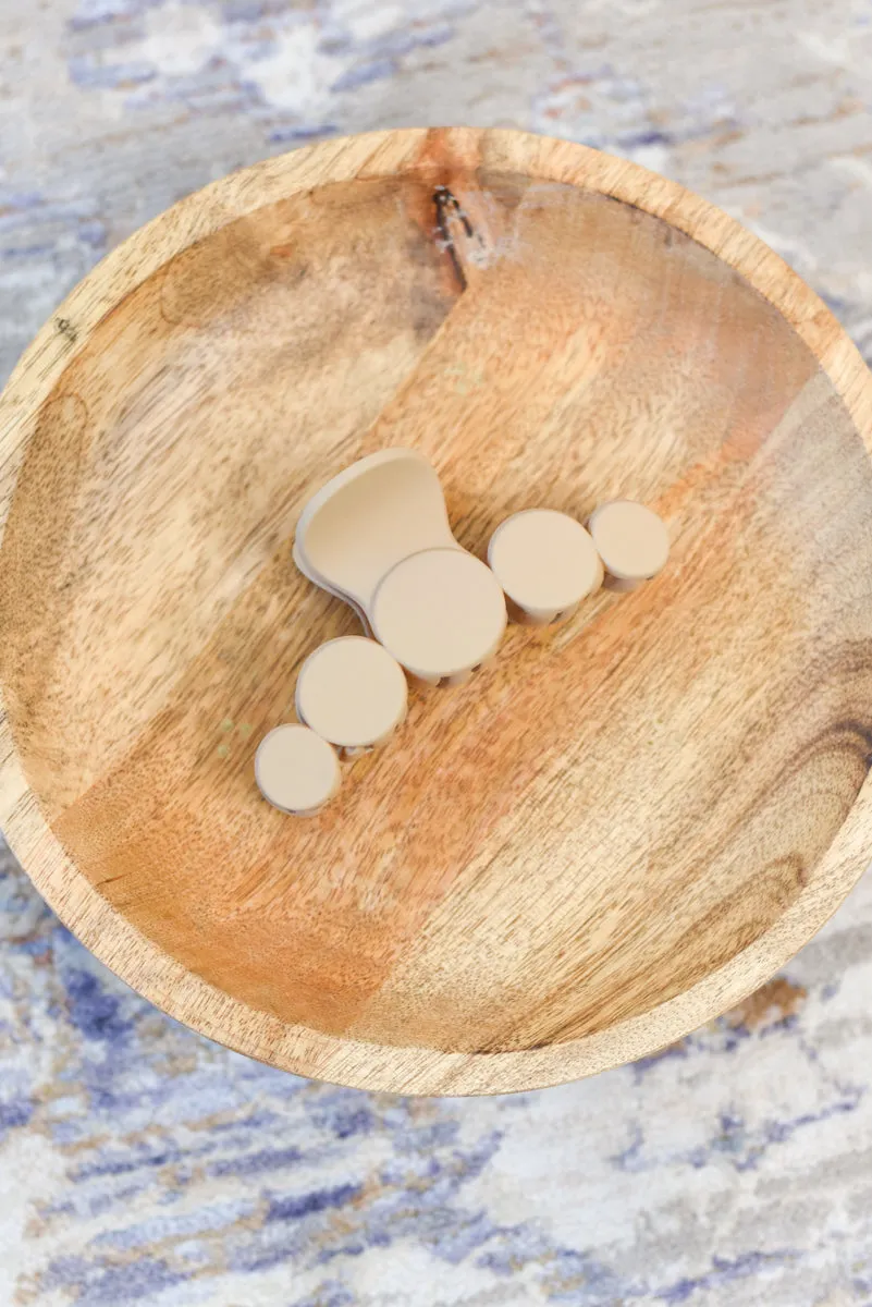 Bubble Matte Hair Clip