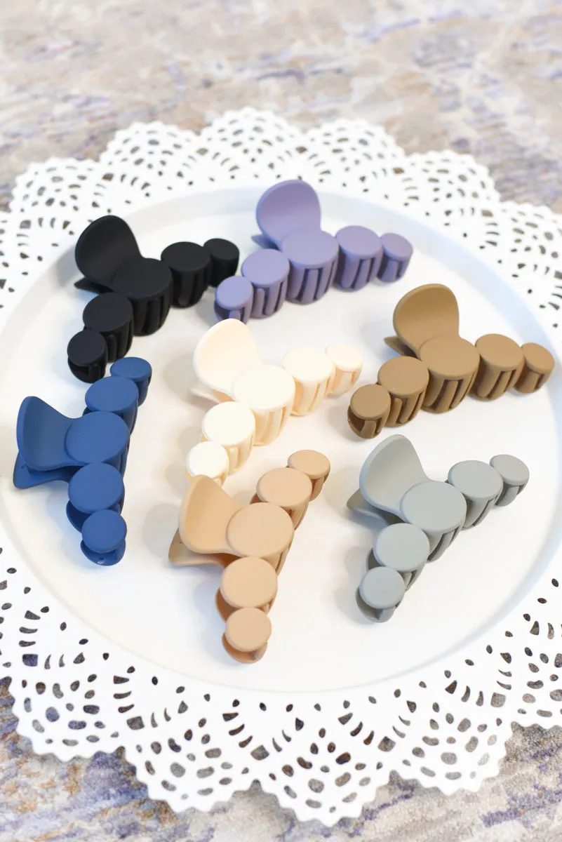 Bubble Matte Hair Clip