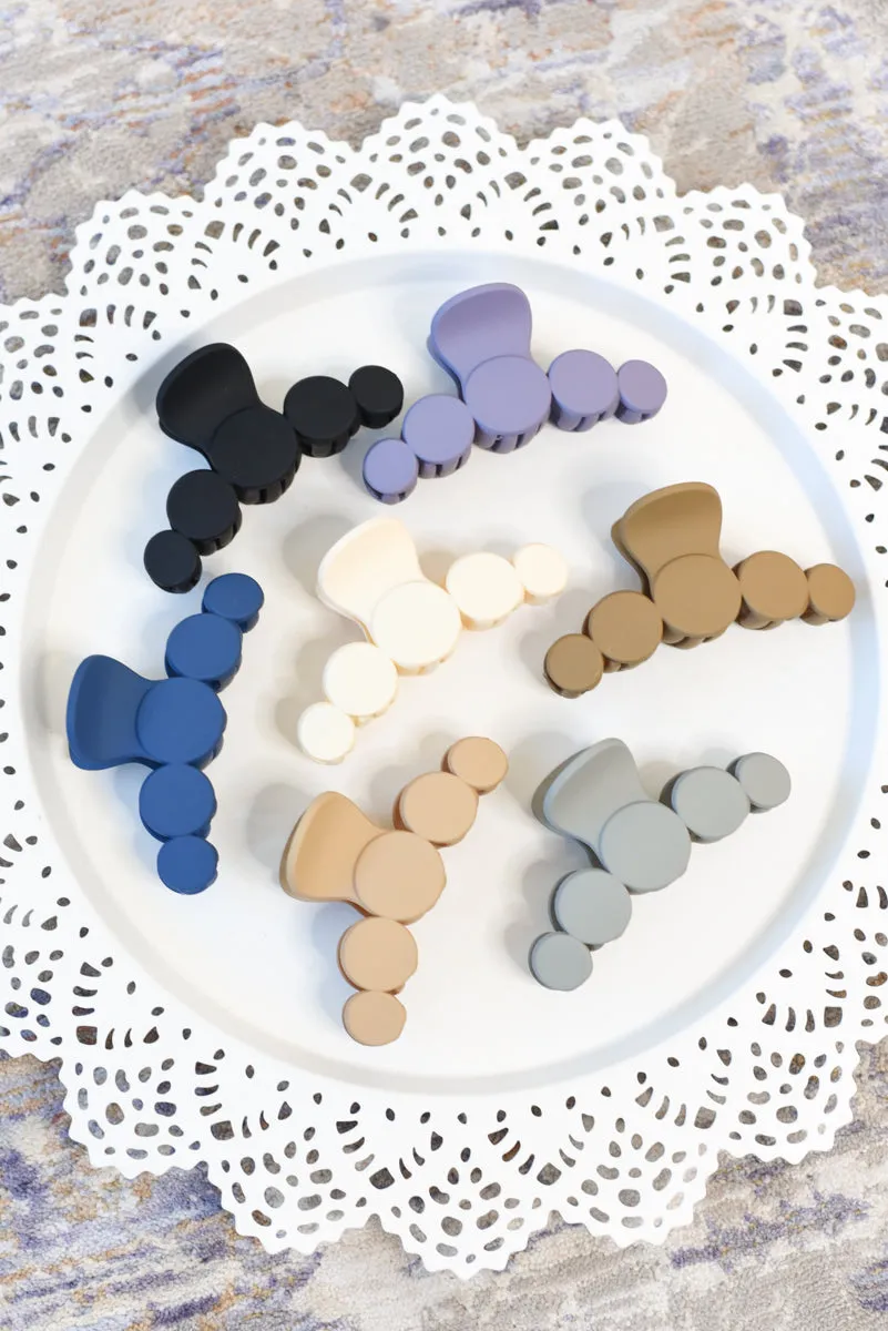 Bubble Matte Hair Clip