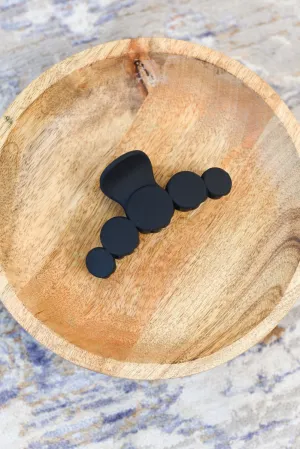 Bubble Matte Hair Clip