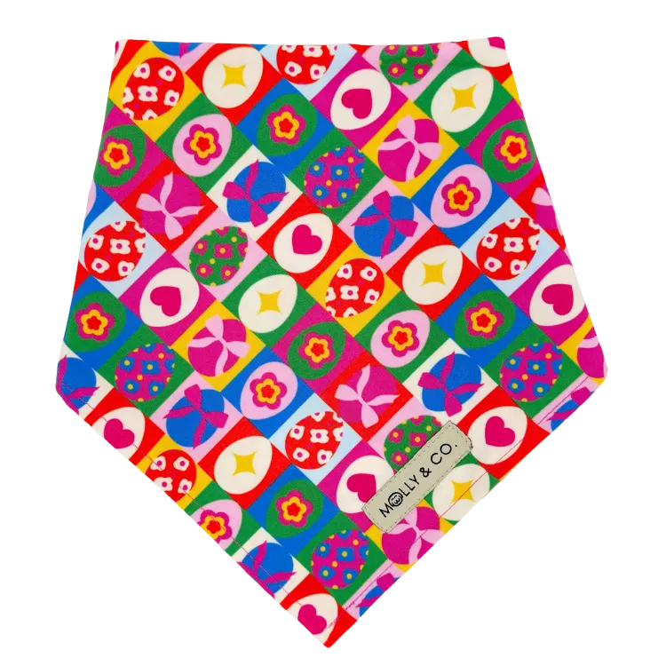 Bunny Bliss - Reversible Dog Bandana