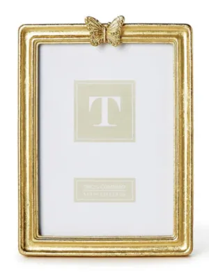 Butterfly Accent Goold Frame 5 X 7