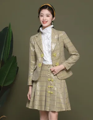 Candytuft Two-Piece Qipao Cheongsam