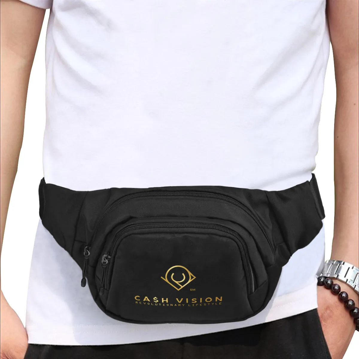 Cash Vision Fanny Pack - Black