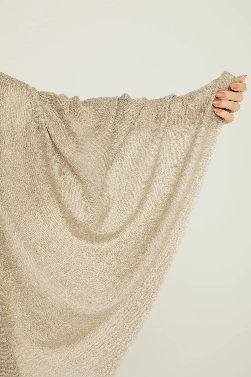 Cashmere Premium Unique areia detalhe verde