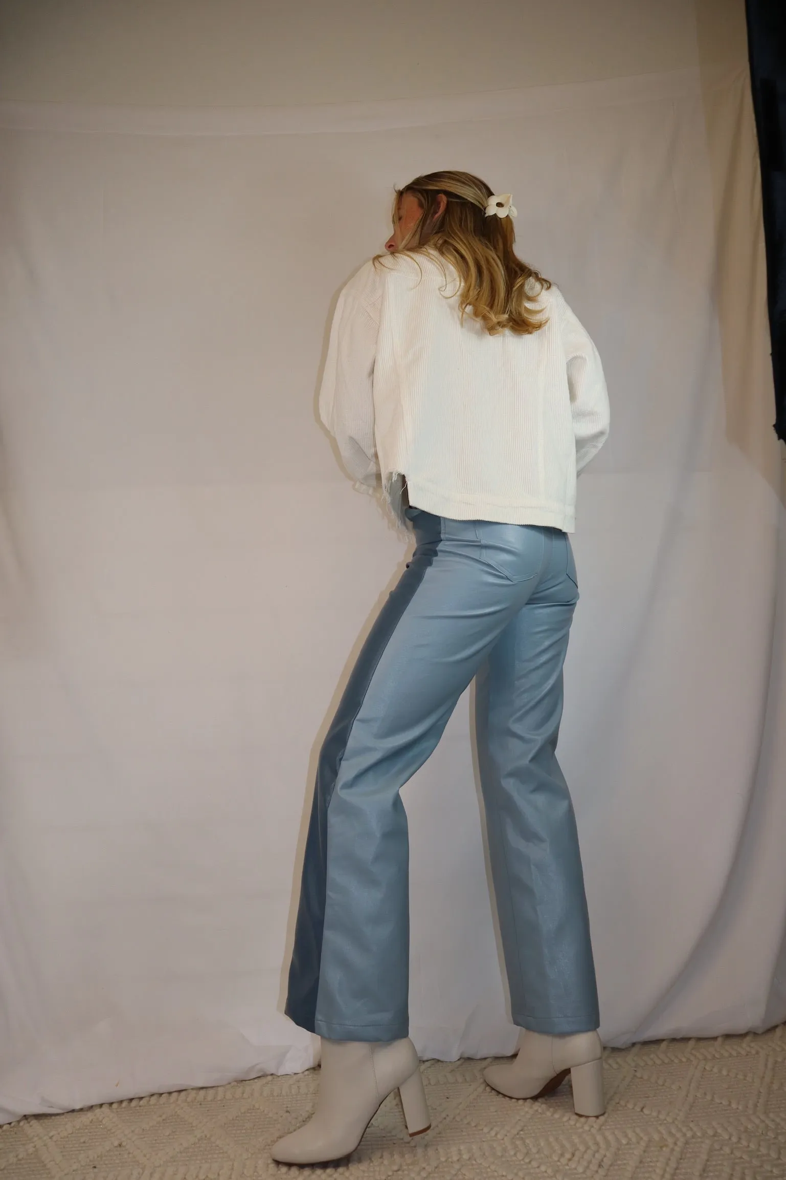 Cassie Vegan Leather Pants